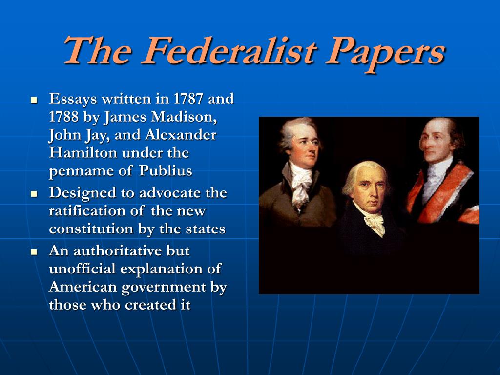 federalist papers effects