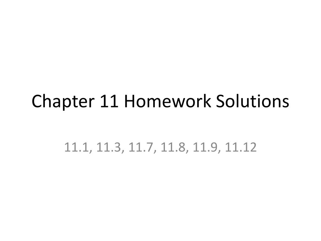 homework solutions mankiw