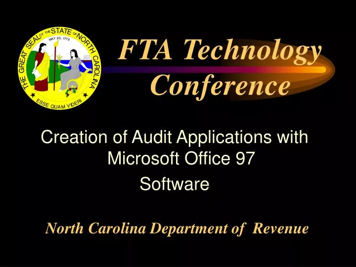 PPT FTA Technology Conference PowerPoint Presentation, free download