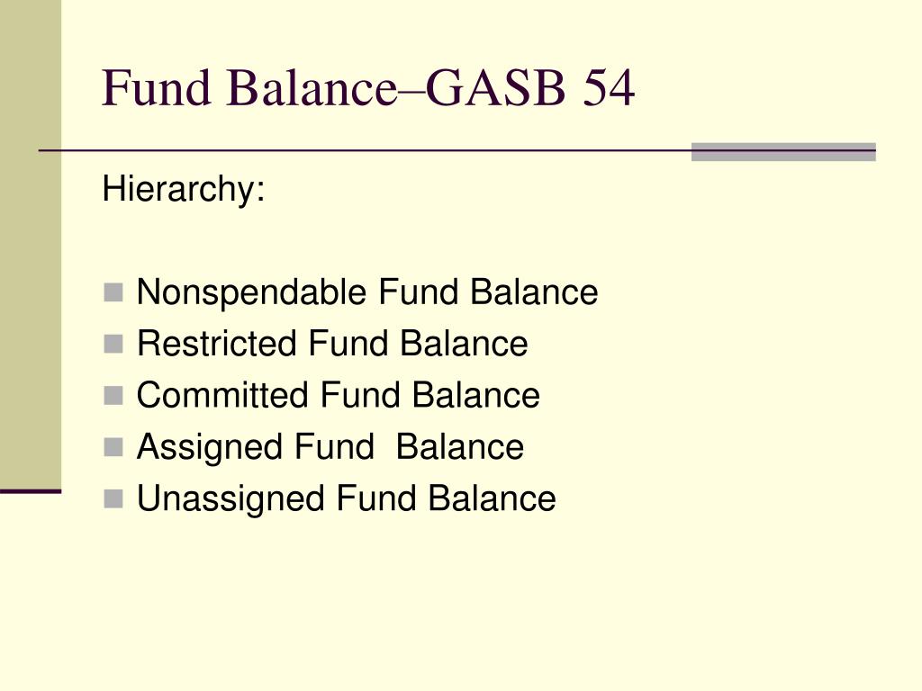 should due to due from balance gasb