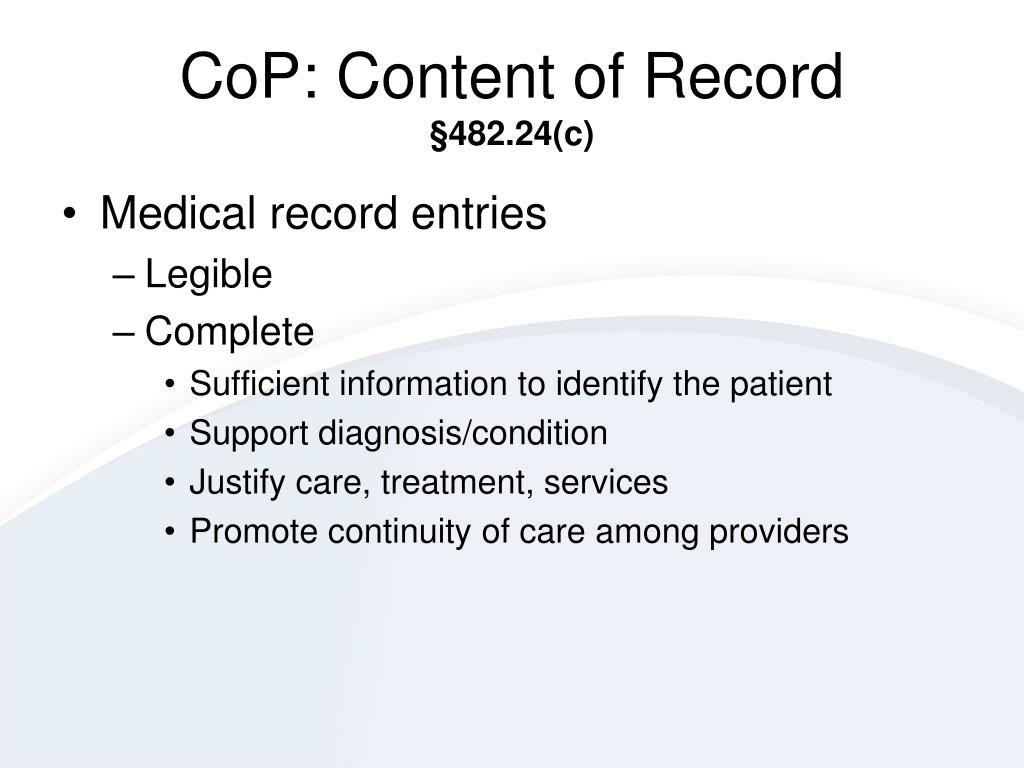 PPT Record of Care, Treatment and Services Stephanie Allen