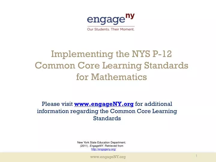 PPT Implementing The NYS P 12 Common Core Learning Standards For Mathematics PowerPoint Ppt implementing the nys p 12 common core learning standards for mathematics powerpoint