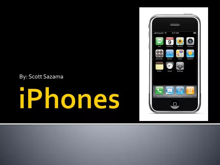 PPT - iPhones PowerPoint Presentation, free download - ID:3228811