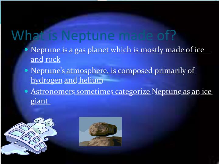 what is neptune made of