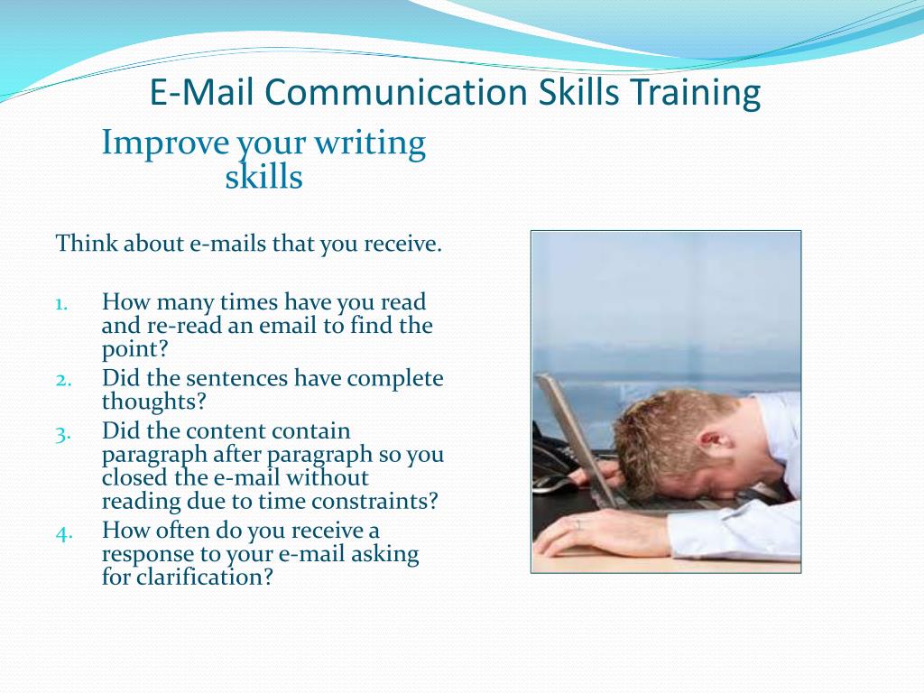 PPT - E-Mail Communication Skills Training PowerPoint Presentation ...