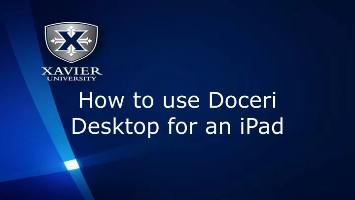 how to allow doceri desktop through firewall