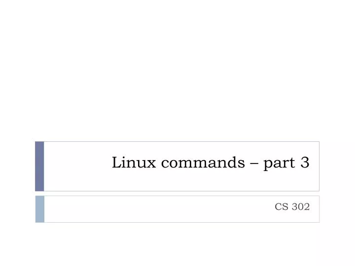 linux commands part 3 n.