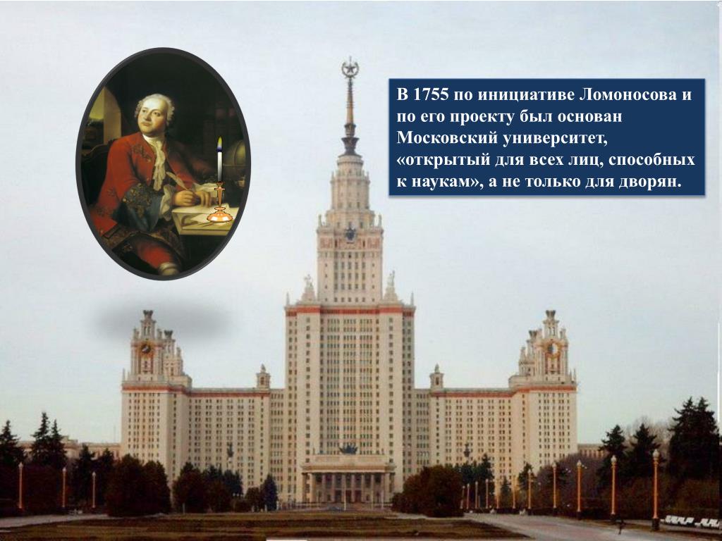В 1755 году ломоносов открыл университет. Московский университет Ломоносова 1755. Ломоносов основал Московский университет. Открытие Московского университета Ломоносова 1755.