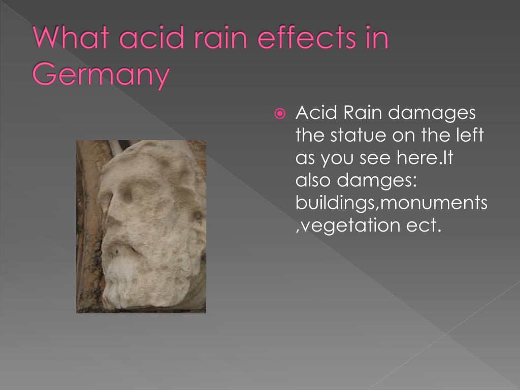 PPT ACID RAIN IN GERMANY PowerPoint Presentation, free download ID