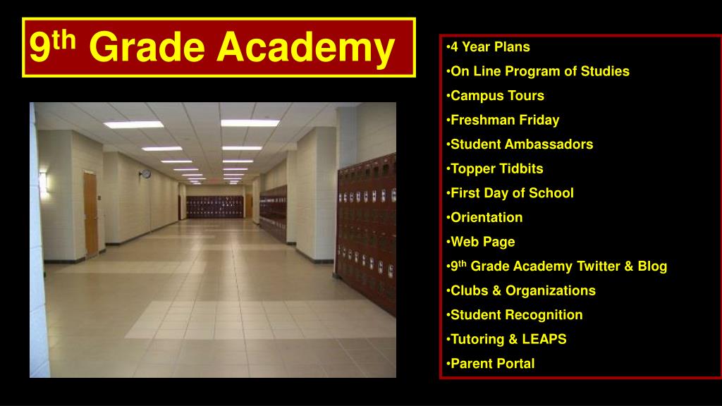 PPT Science Hill High School 9 th Grade Academy PowerPoint