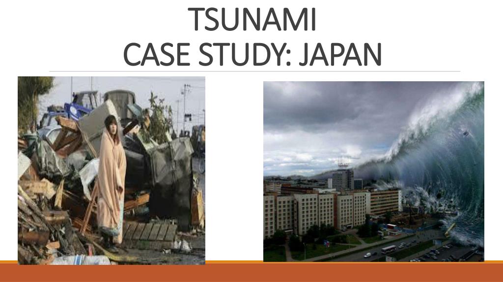 a case study on tsunami