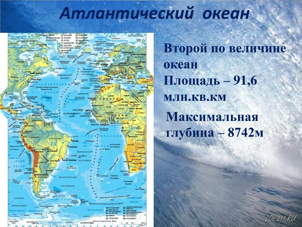 Самые глубокие части мирового океана. Жёлоб Пуэрто-Рико Атлантический океан. Впадины Атлантического океана на контурной карте. Атлантический океан - 8742 (желоб Пуэрто-Рико). Жёлоб Пуэрто-Рико (Атлантический океана) высота..