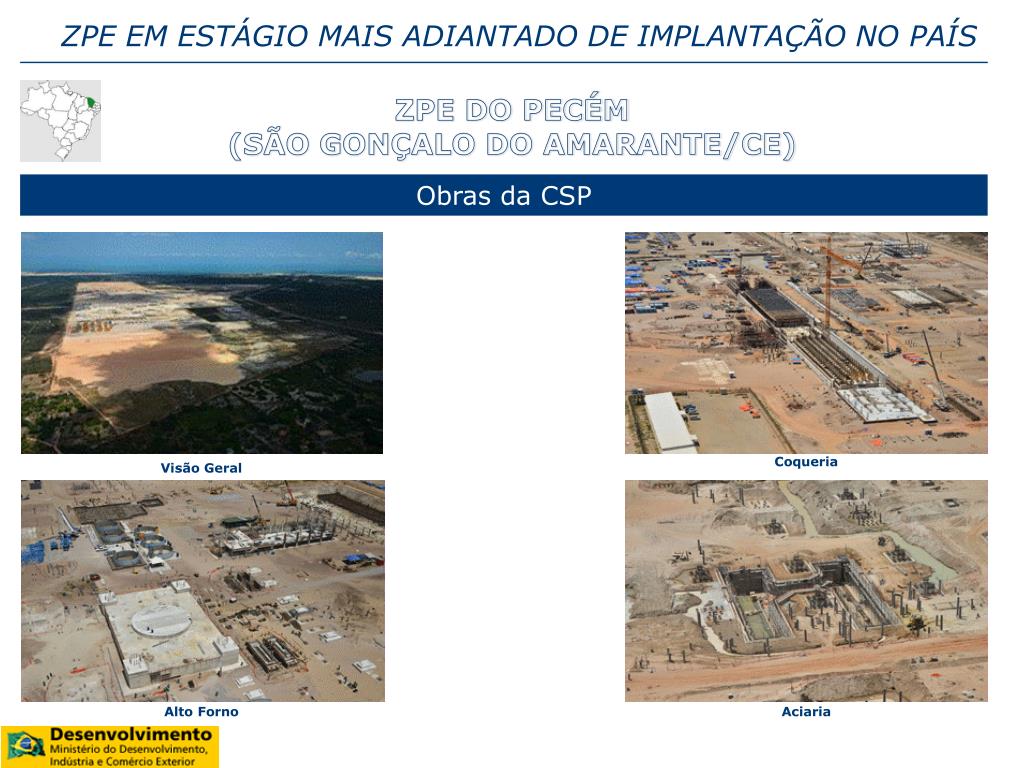 Zpe PPT - O REGIME BRASILEIRO DAS ZONAS DE PROCESSAMENTO DE EXPORTAÇÃO ...