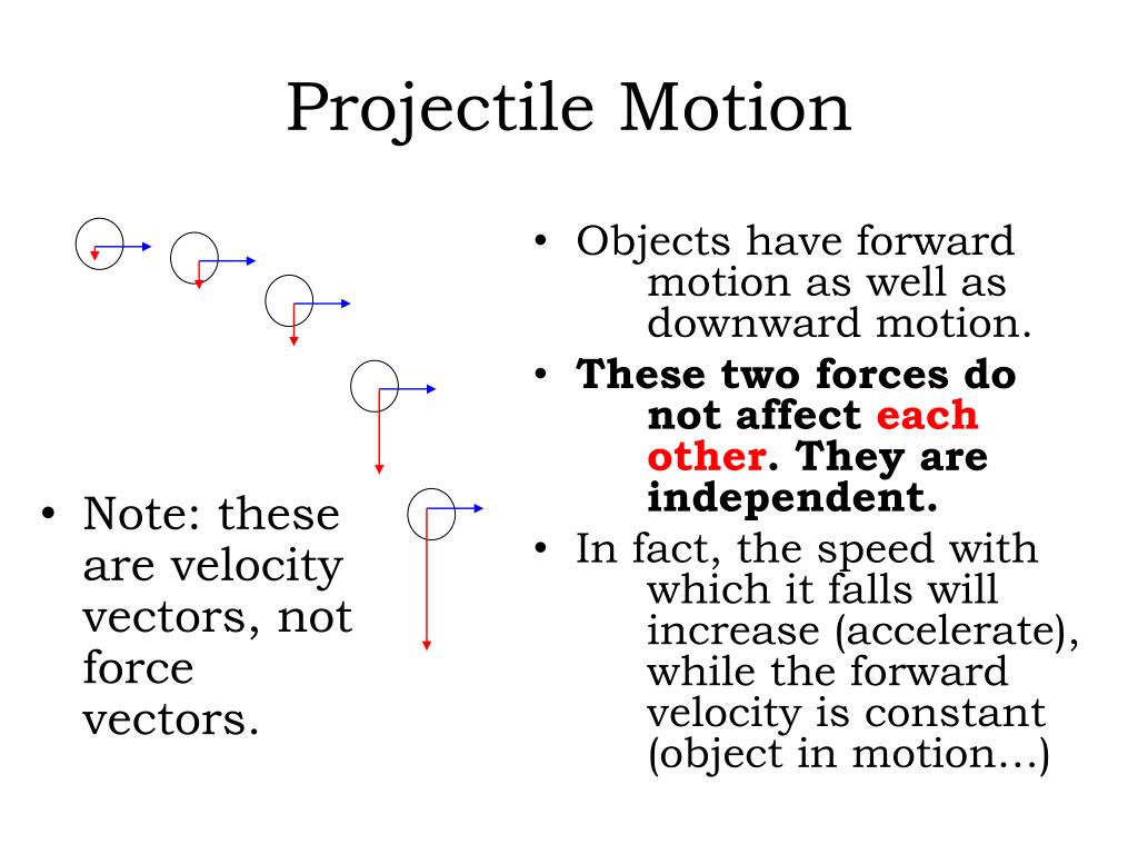 PPT - Notes: Chapter 11.2 Gravity and Projectile Motion PowerPoint ...