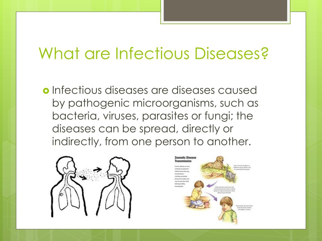infectious diseases presentation