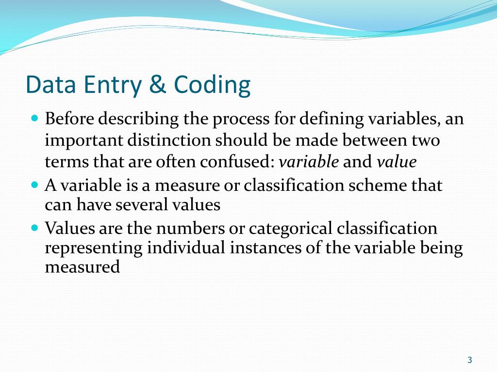 PPT - Data Entry, Coding & Cleaning PowerPoint Presentation, free ...