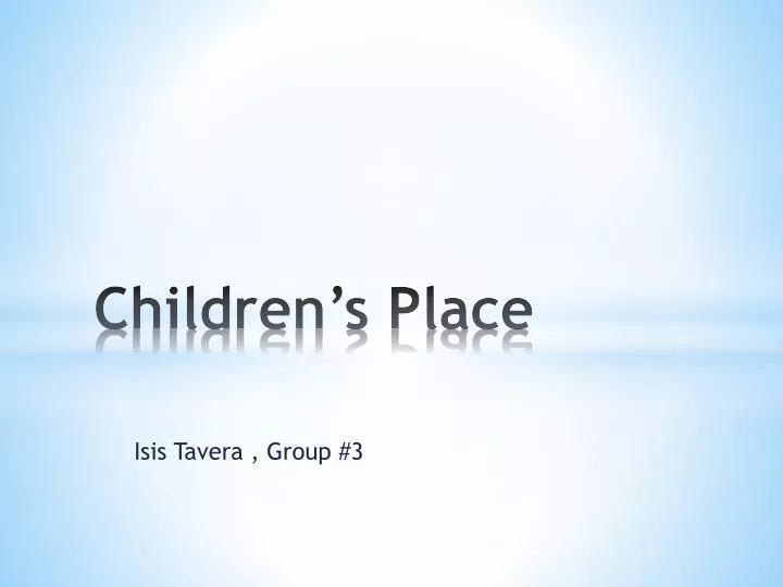 children s place n.