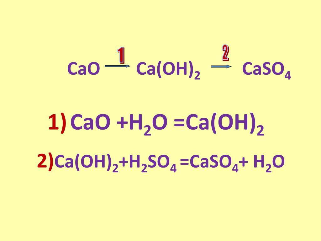 Caso4 класс соединения. CA Oh 2 h2o. Cao+h2o. Cao + h2o = CA(Oh)2. Cao CA Oh 2.
