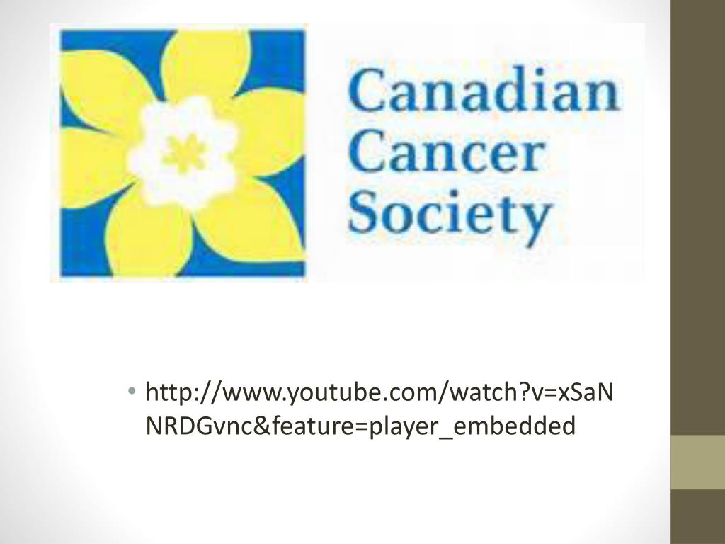 PPT - Canadian Cancer Society PowerPoint Presentation, free download ...