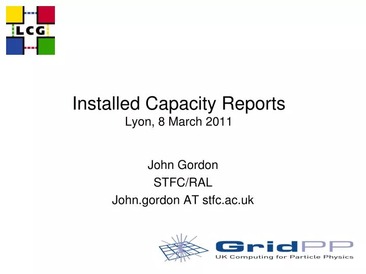 installed capacity reports lyon 8 march 2011 n.