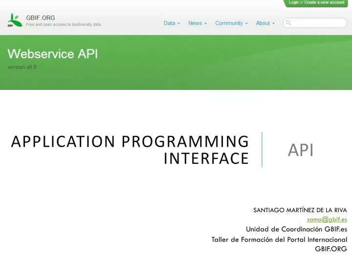 PPT - Application Programming Interface PowerPoint Presentation, free ...