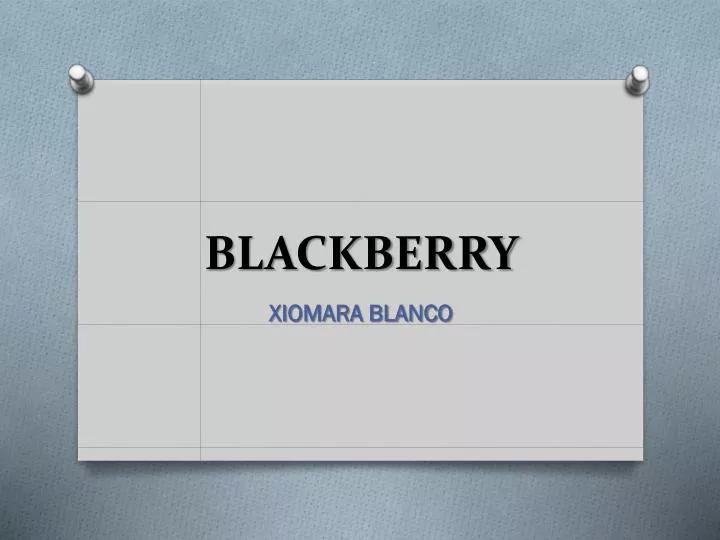 blackberry n.
