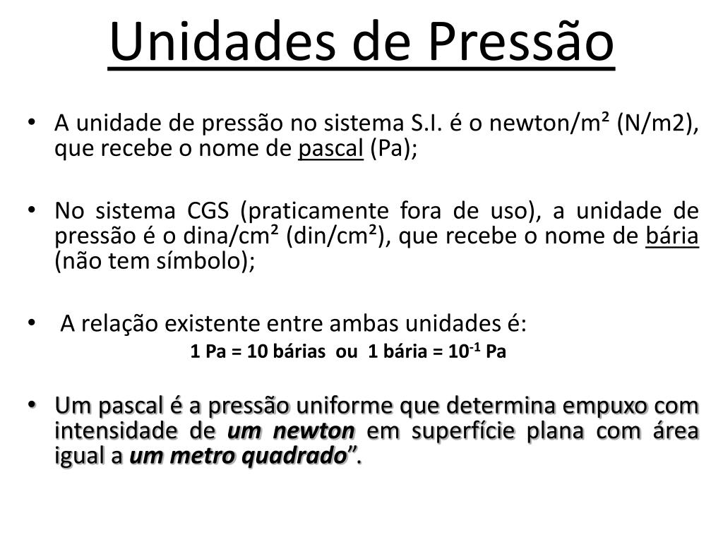 Ppt Unidades Carga E Escalas De Pressão Powerpoint Presentation Free Download Id3250773 9988