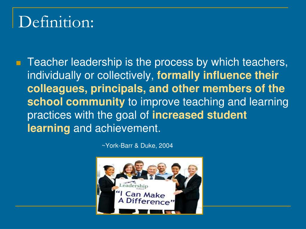 PPT - Teacher Leader Certification Academy: Empowering and Equipping ...