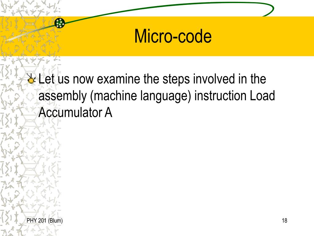 PPT Microcode PowerPoint Presentation, free download ID3255098