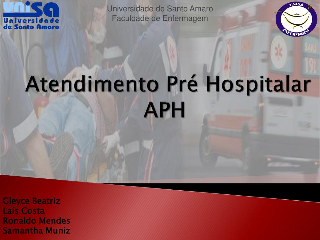 Resumo: Atendimento pré-hospitalar