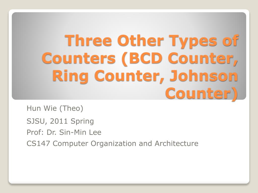Johnson Counter vs. Twisted Ring Counter | Clock Synchronization &  Practical Considerations - Video Summarizer - Glarity