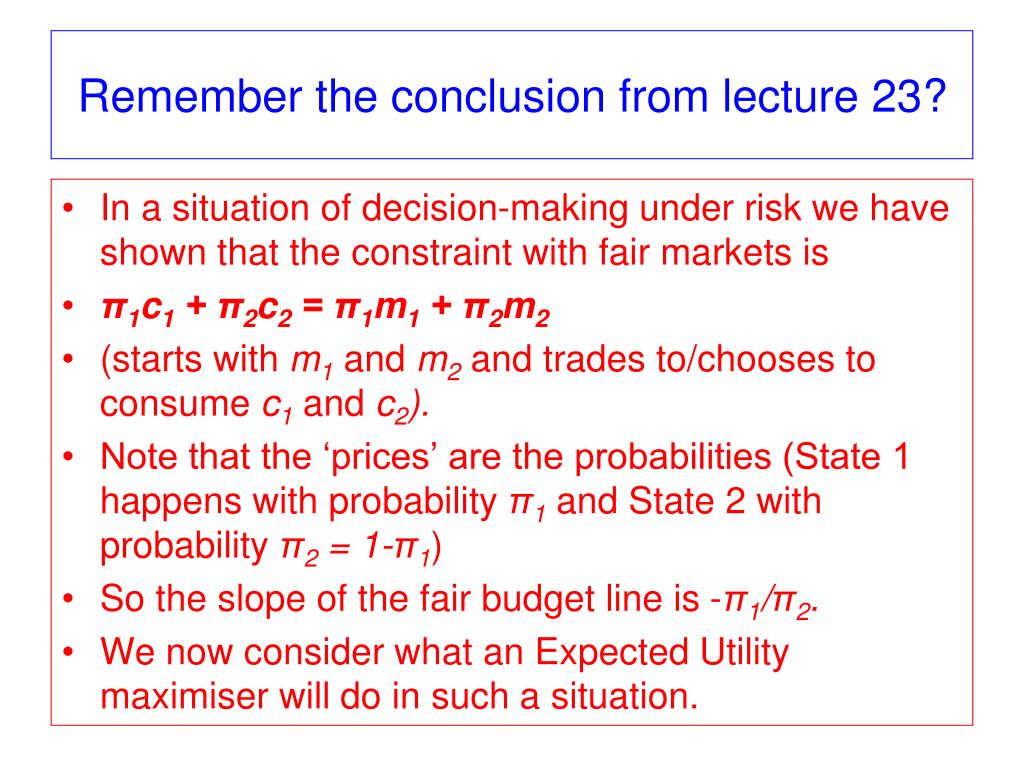 conclusion for microeconomics assignment
