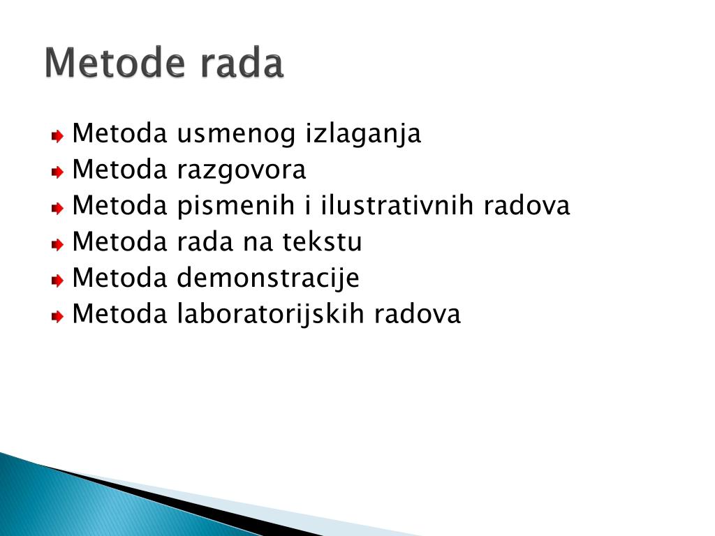 Metod Rada PPT - Utjecaj OV na obrazovna postignuća Definicija oštećenja vida ...