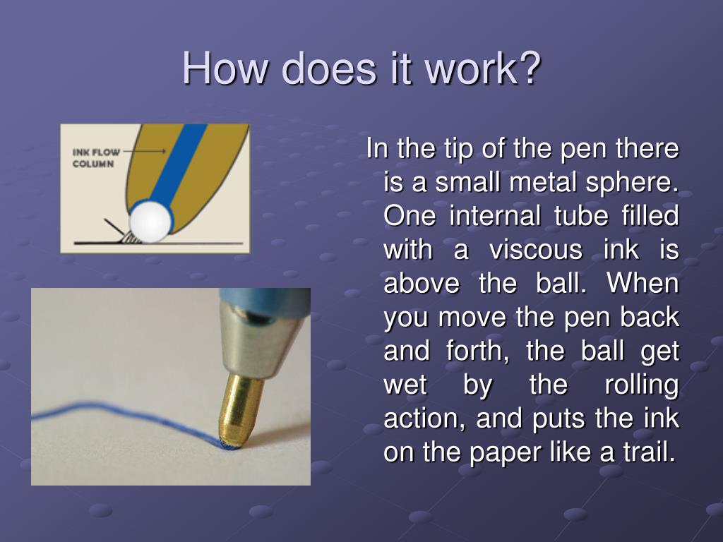 PPT A ballpoint pen PowerPoint Presentation, free download ID3261906