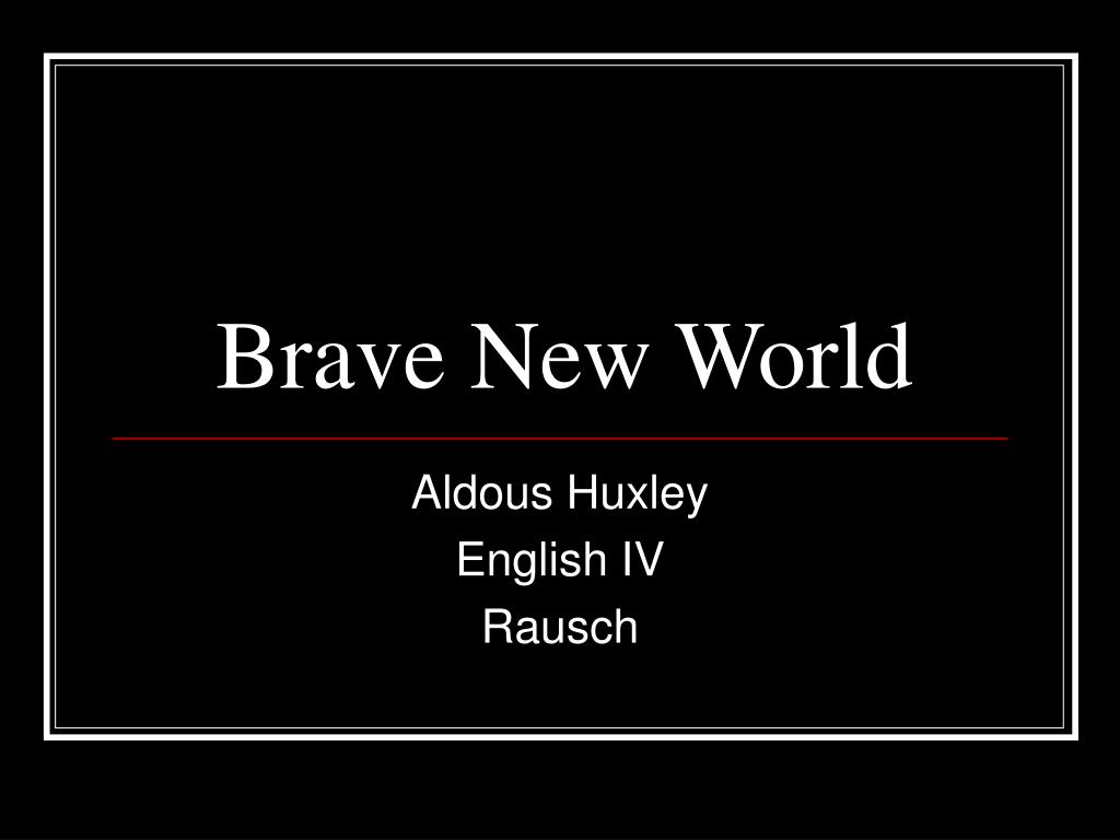 Brand New World -> Chapter IV.L