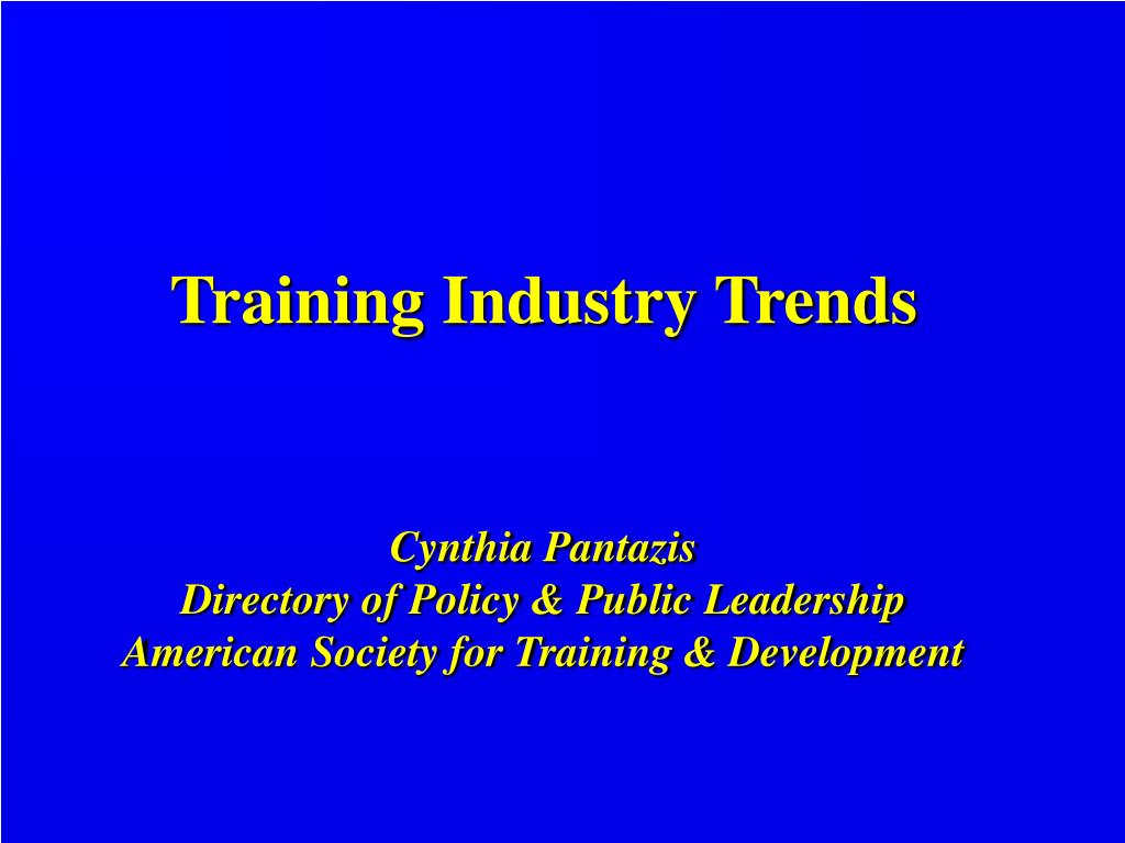 American Society For Training and Development