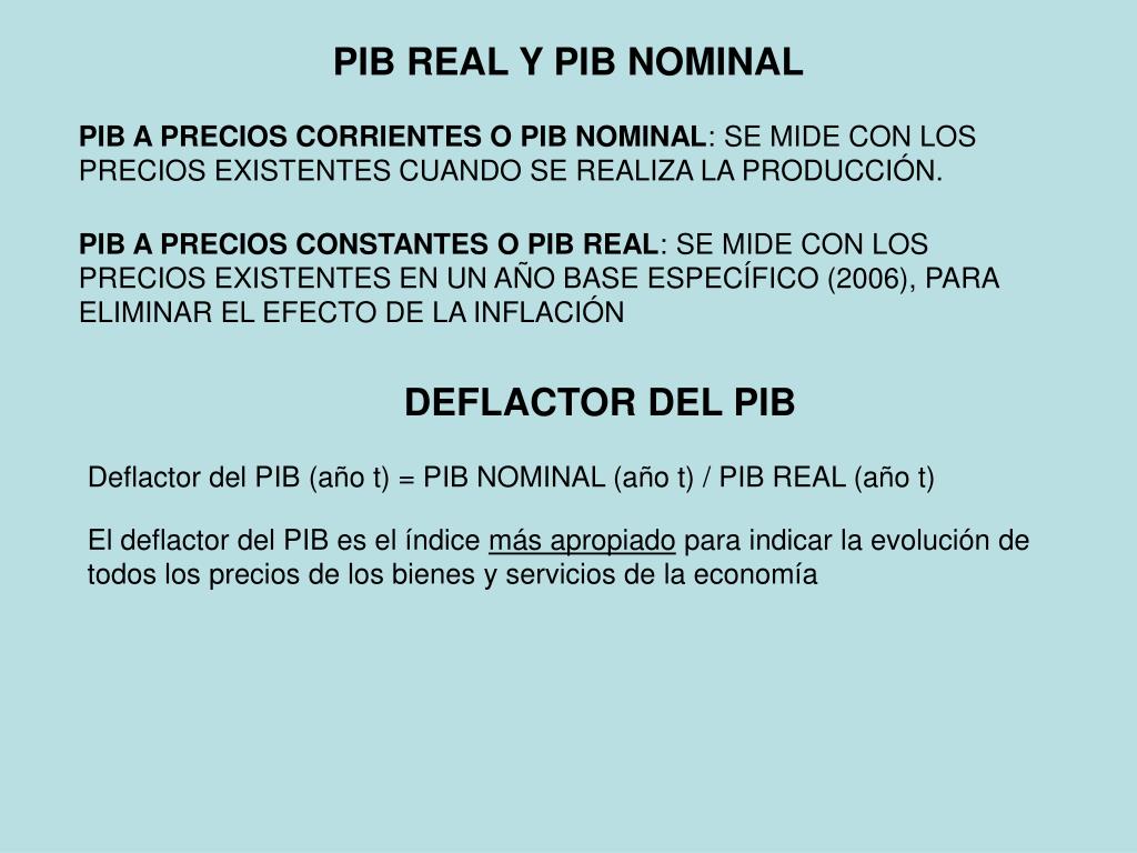 Diferencias Pbi Infografia Diferencias Entre Pbi Nominal Y Pbi Real Pbi Nominal Pbi Real 0229