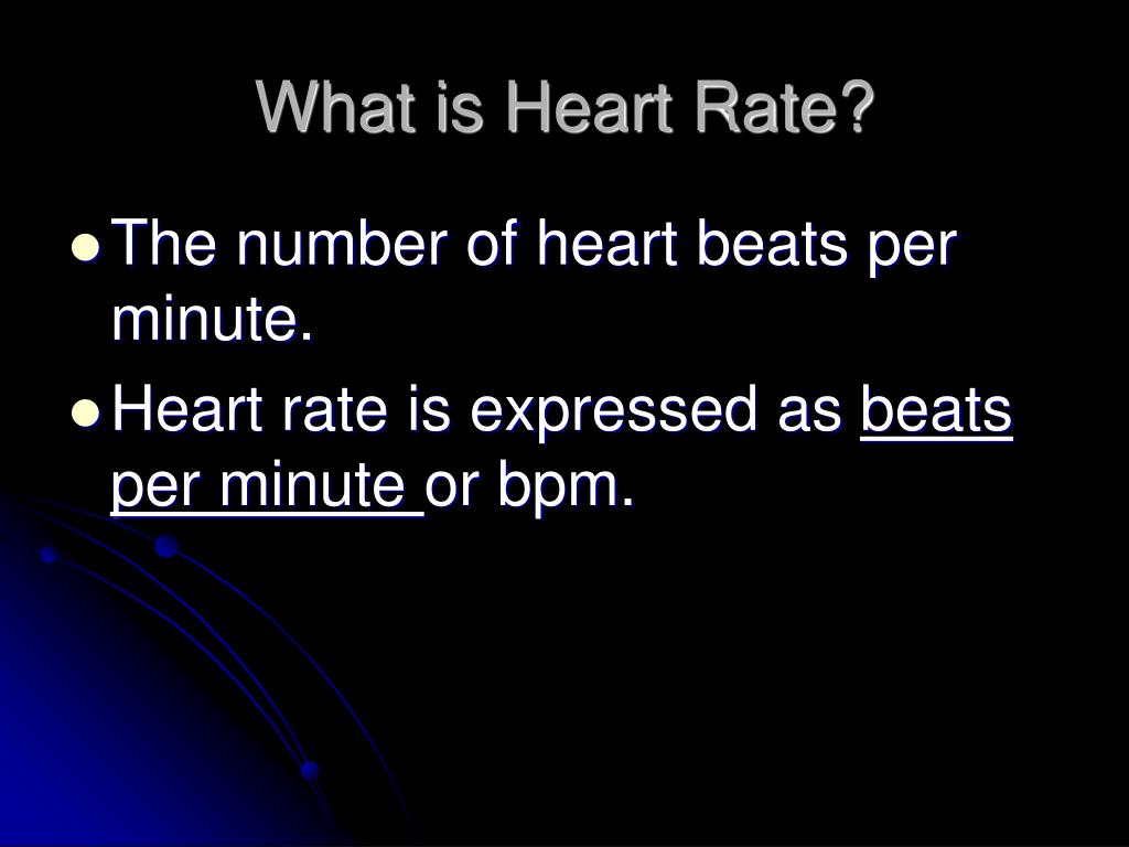 presentation on heart rate