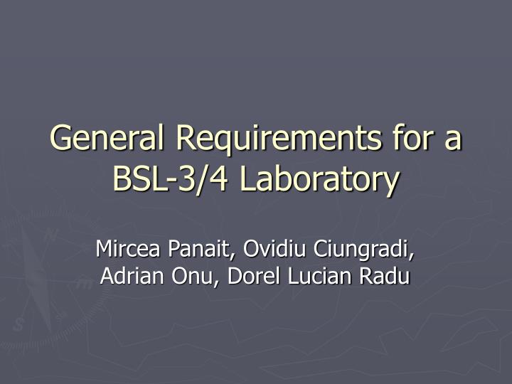 ppt general requirements for a bsl 3 4 laboratory powerpoint laboratory presentation
