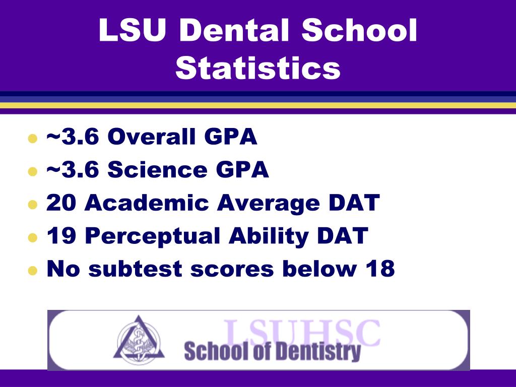 PPT Medical/Dental School Info PowerPoint Presentation, free download