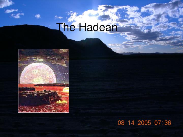 the hadean n.