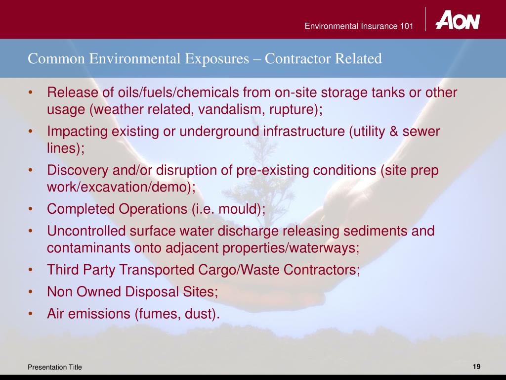 PPT - Environmental Liability Management & Risk Transfer Solutions ...