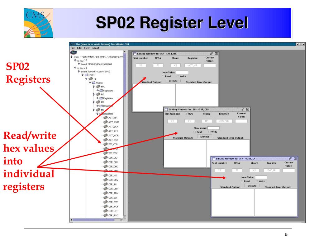 Sp02 Tcode PPT - The TrackFinder GUI PowerPoint Presentation, free download - ID ...