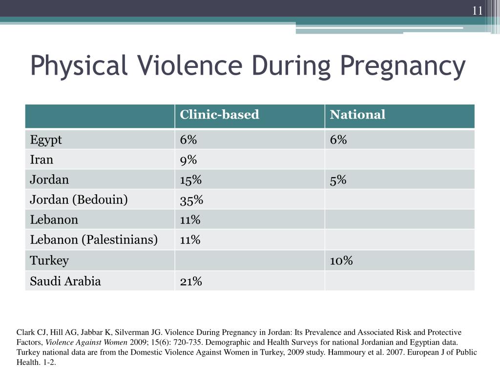PPT - Impact of Violence Against Women on Maternal Health in the Middle ...