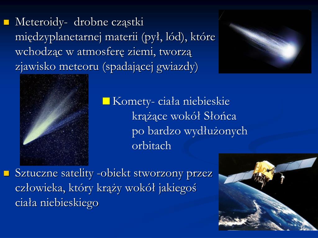 Ciało Niebieskie Które Spala Się W Ziemskiej Atmosferze PPT - Układ słoneczny PowerPoint Presentation, free download - ID:3269915