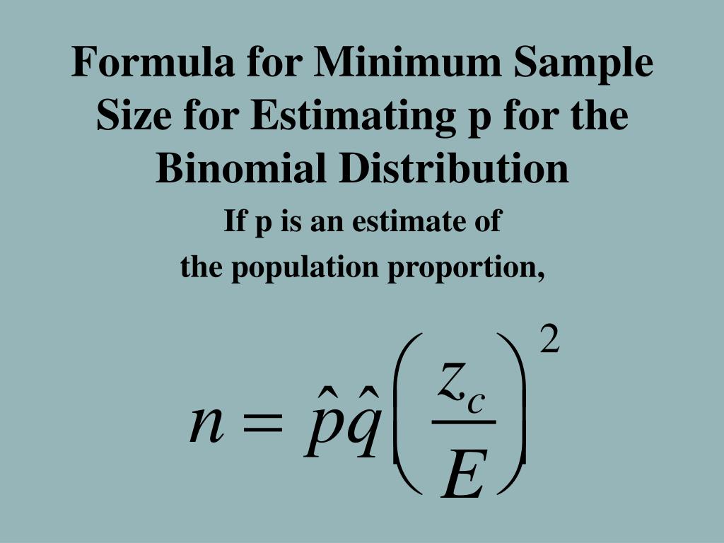 minimum sample size for hypothesis testing