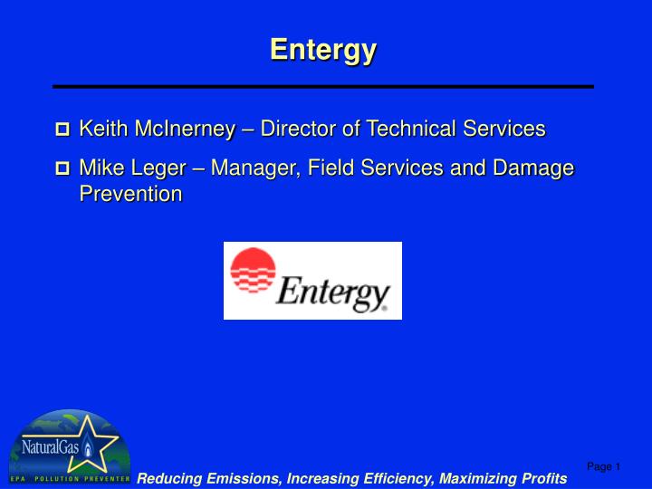 PPT - Entergy PowerPoint Presentation, free download - ID:3270939
