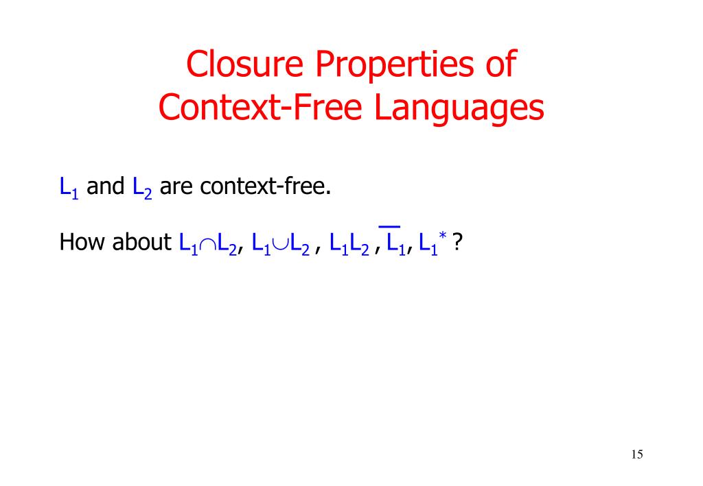 PPT Properties of Context Free Languages PowerPoint Presentation PPT Properties of Context Free Languages PowerPoint Presentation