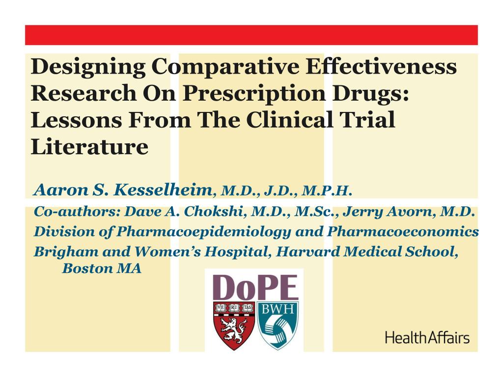 PPT - New Era Of Comparative Effectiveness Research PowerPoint ...