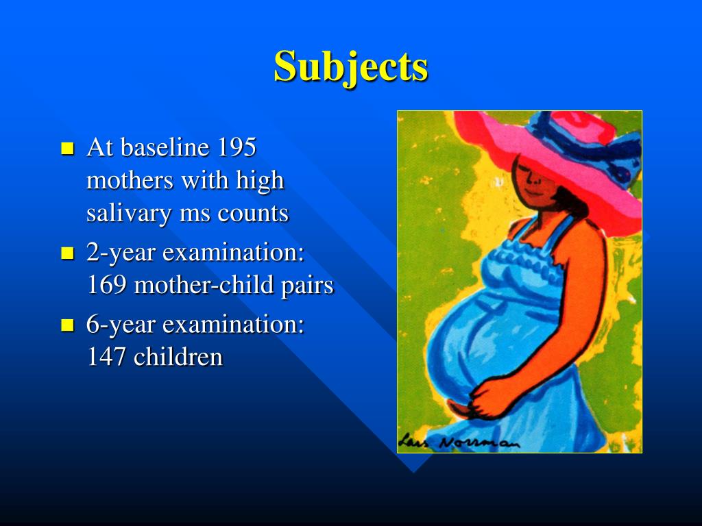 PPT Prevention of motherchild transmission of mutans streptococci with xylitol PowerPoint